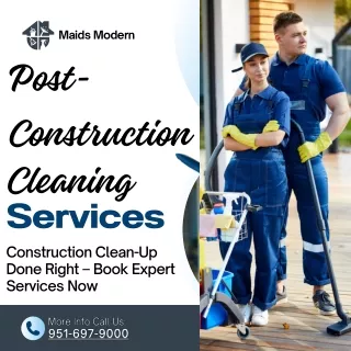 Top Cleaning Services in Riverside, CA | Maids Modern