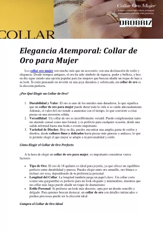 Elegancia Atemporal
