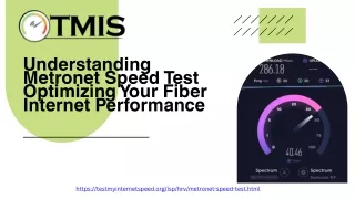 Understanding Metronet Speed Test Optimizing Your Fiber Internet Performance