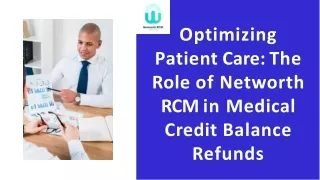 Efficient Medical Credit Balance Refunds Services | Trusted