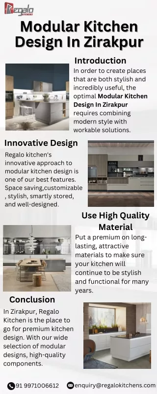 Modular Kitchen Design In Zirakpur
