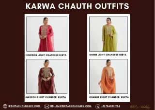 Karwa Chauth Outfits