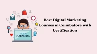 Best Digital Marketing Courses in Chennai with Certification