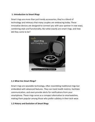 Smart Ring for Couples in India