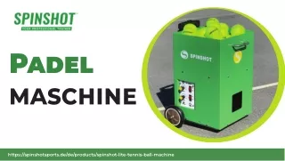 Padel-Maschine