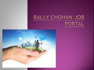 Bally Chohan Job Portal