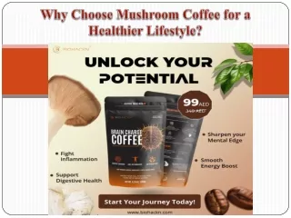 Why Choose Mushroom Coffee for a Healthier Lifestyle