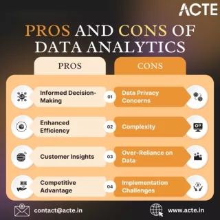 PROS AND CONS OF Data Analytics- ACTE Technologies