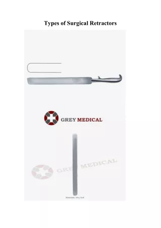 types of surgical instruments