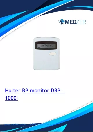 Holter BP monitor