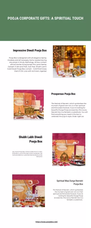 Pooja Corporate Gifts A Spiritual Touch