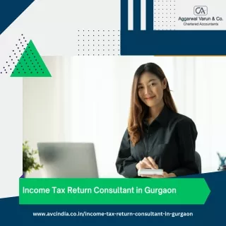 How an Income Tax Return Consultant in Gurgaon Can Save You Time and Money