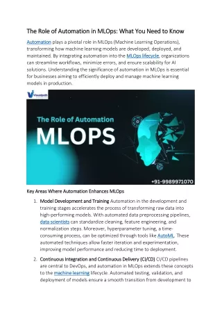 MLOps Online Training | MLOps Training in Ameerpet