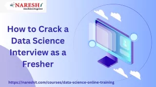 How to Crack a Data Science Interview as a Fresher