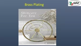 Brass Plating