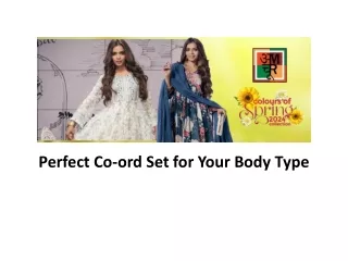 Perfect Co-ord Set for Your Body Type