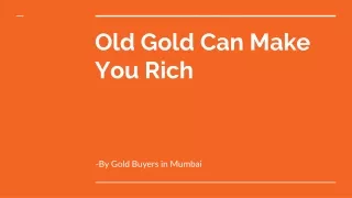 Gold Buyers in Mumbai