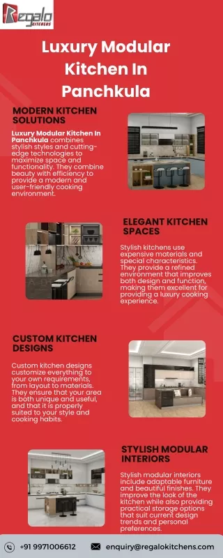 Luxury Modular Kitchen In Panchkula