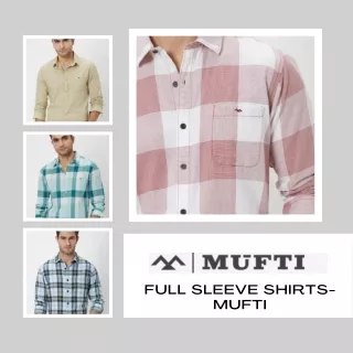 Full sleeve shirts - Mufti