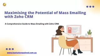 Maximising the Potential of Mass Emailing with Zoho CRM