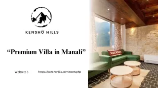 Premium Villa in Manali (1)