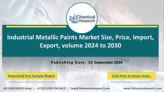 Industrial Metallic Paints Market, Global Outlook and Forecast 2023-2029