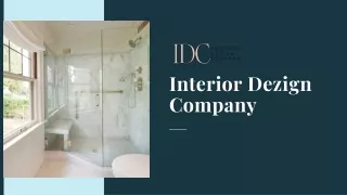 Complete Bathroom Makeovers Interior Design Company in Dubai You Can Trust