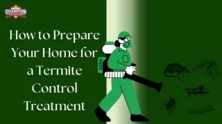 How to Prepare Your Home for a Termite Control Treatment