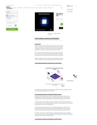 Analyzing the Electrochemical Deposition System Market Size: Key Insights