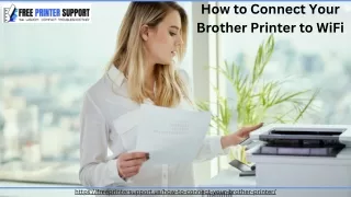 How to Connect Your Brother Printer to WiFi