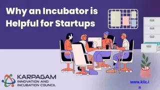 Why an Incubator is helpful for Startups