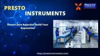 Box Compression Tester – Presto Instruments