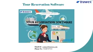 Tour Reservation Software