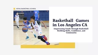 Basketball Games in Los Angeles CA