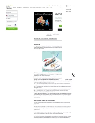 Third Party Logistics: Strategies for Success in a Competitive Marketplace