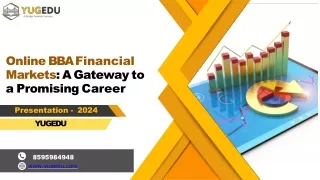 Online BBA Financial Markets: Online BBA in Financial Markets