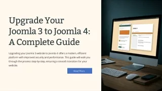 Upgrade Your Joomla 3 to Joomla 4 Complete Guide