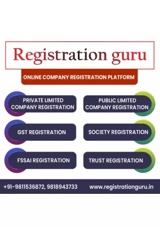 Online Company Registration Platform in India