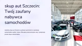 skup aut Szczecin