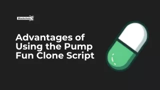 Advantages of Using the Pump Fun Clone Script