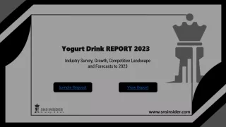 Yogurt Drink Market