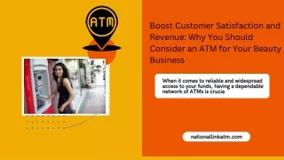 Boost Customer Satisfaction and Revenue Why You Should Consider an ATM for Your Beauty Business