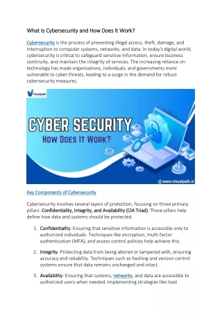 Best Cyber Security Courses | Cyber Security Course in Hyderabad