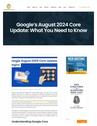 Google’s August 2024 Core Update: What You Need to Know