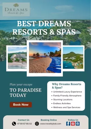 Best Dreams Resorts in Mexico for Families & Kids  Top Dreams Resort