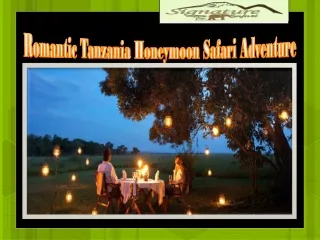Romantic Tanzania Honeymoon Safari Adventure