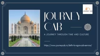 Delhi to Agra Cab Service Online