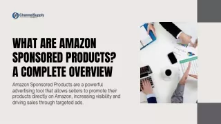 What Are Amazon Sponsored Products? A Complete Overview