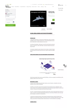 Global Single-Engine Light Helicopter Market size 2023-2030