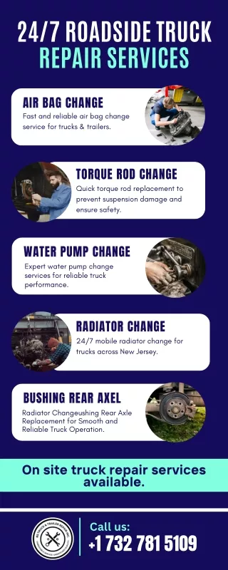 247 Roadside Truck Repair services